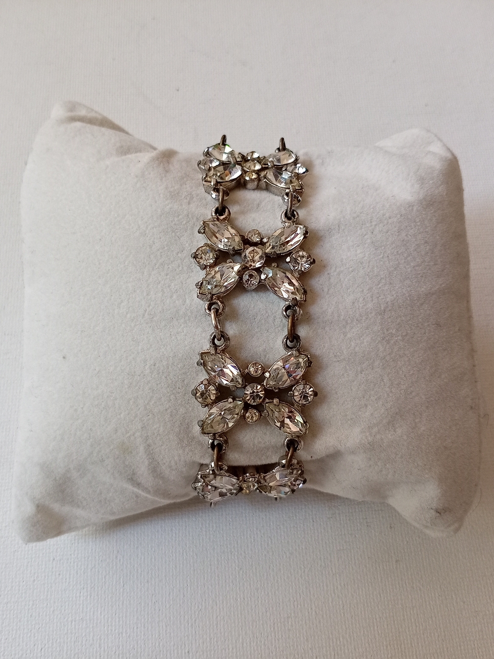 Christian Dior By Kramer Rhinestone Bracelet